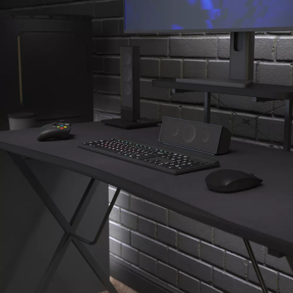 Oversized Gaming Mouse Pad with Cable Cutout