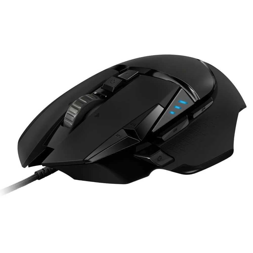 Wired Gaming Mouse with Programmable Buttons & Adjustable Weight