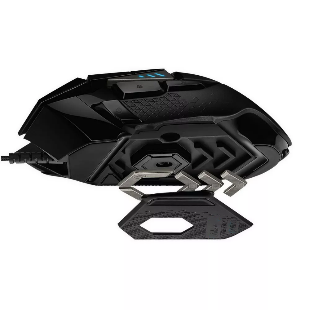Wired Gaming Mouse with Programmable Buttons & Adjustable Weight