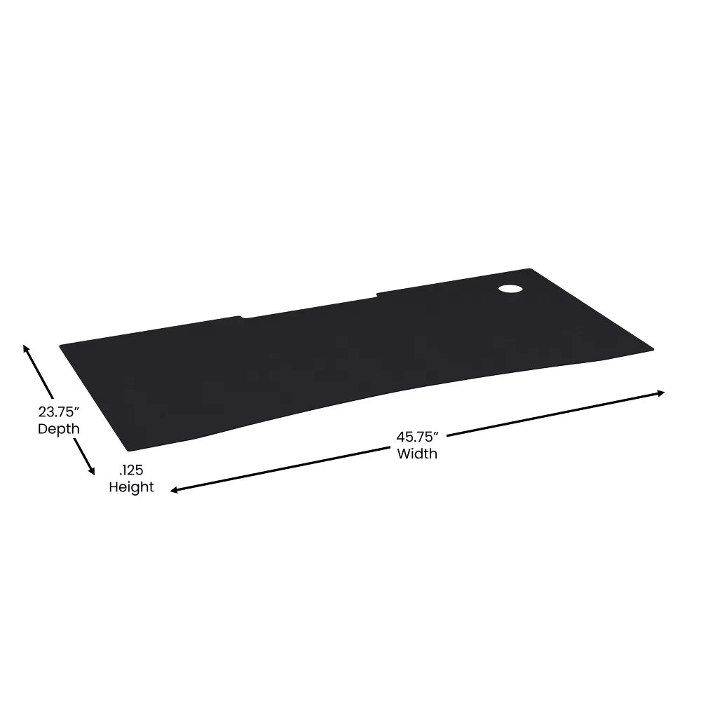 Oversized Gaming Mouse Pad with Cable Cutout